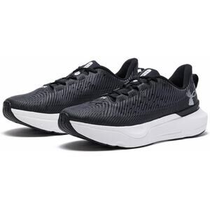 NWT Under Armour Women's Infinite 6, (001) Black/Castlerock/White, 8, US